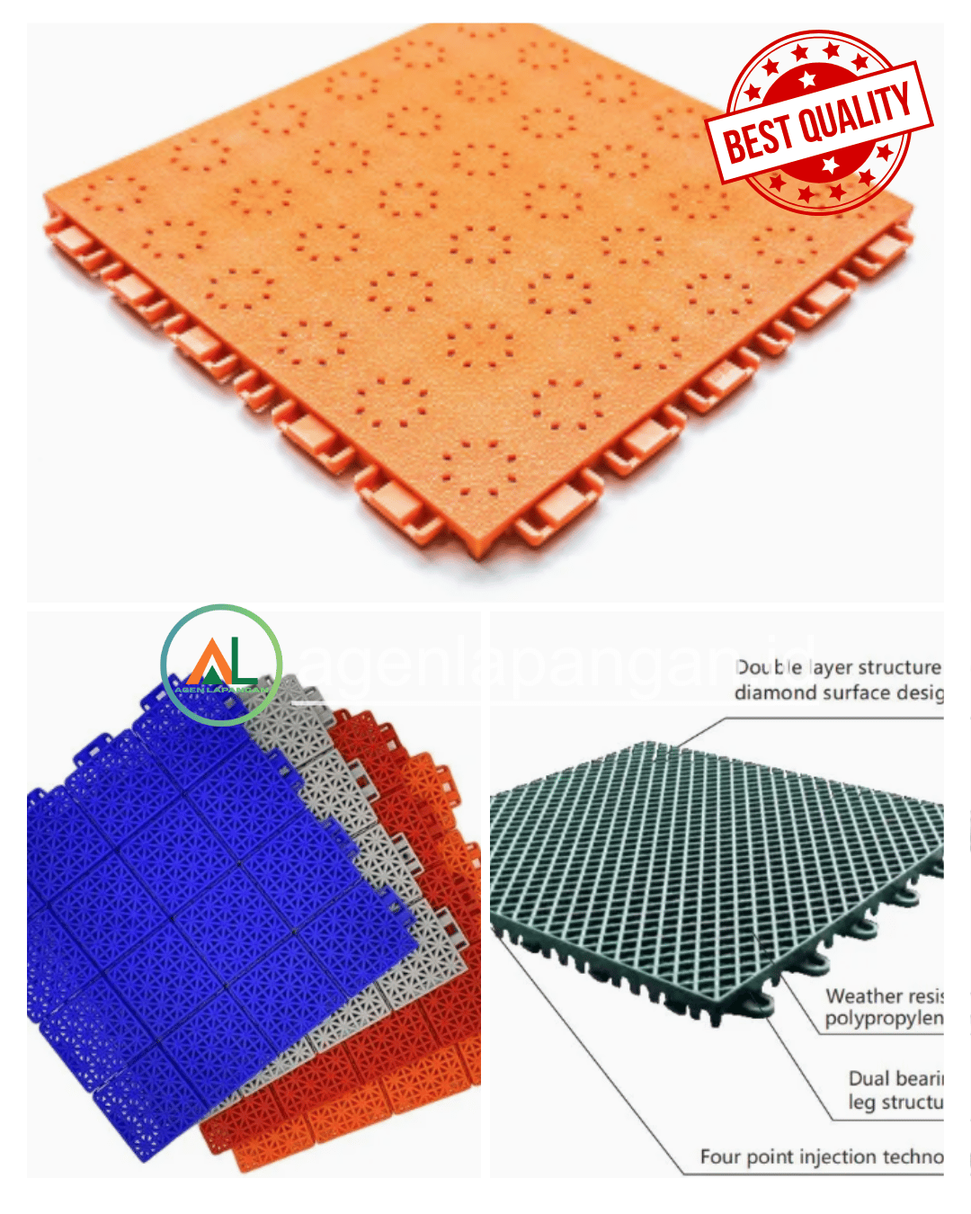 Lantai Interlock Futsal