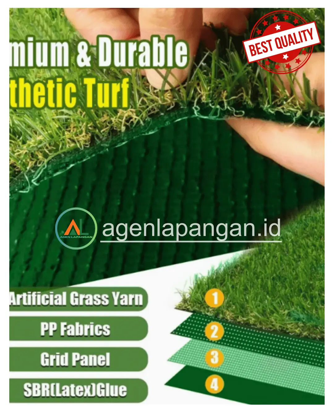 Rumput Sintetis Sepakbola / Mini Soccer 4