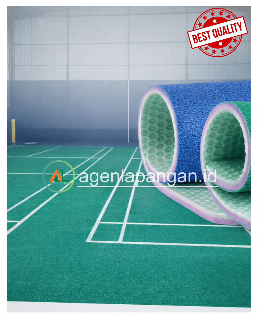 Lantai Vinyl Badminton